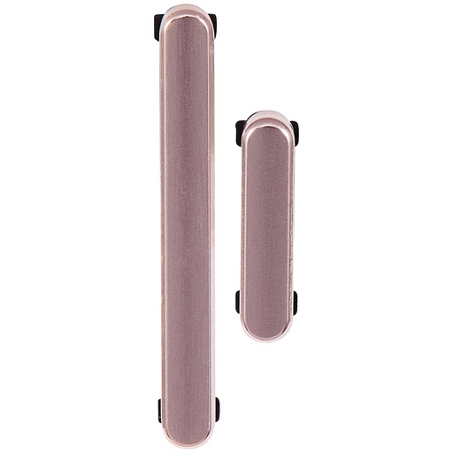 [107082089551] Boutons power et volumes compatibles Samsung Galaxy S22 - S22 Plus - Pink Gold