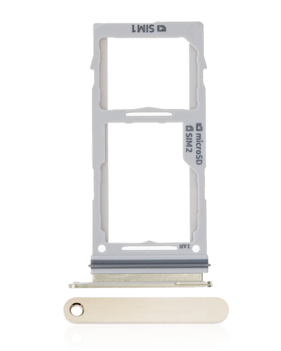 [107082021465] Tiroir SIM double compatible Samsung Galaxy S10 - S10 Plus - S10E - Or