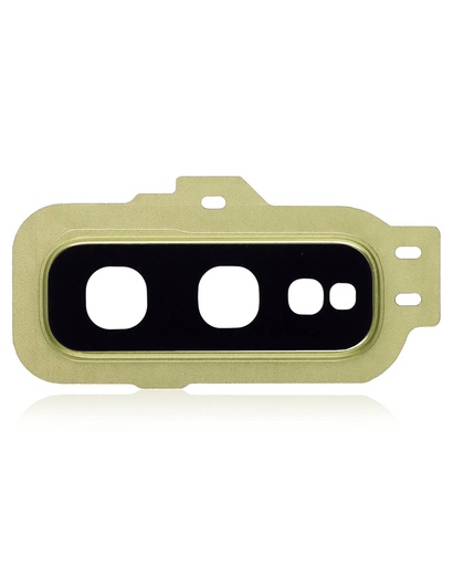 [107082020323] Lentille caméra arrière avec anneau compatible Samsung S10E - Canary Yellow
