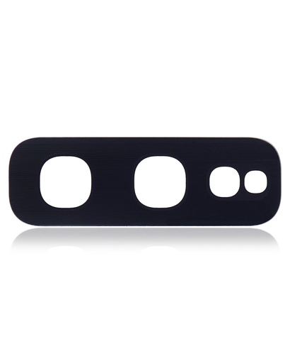 [107082020370] Pack de 10 Lentilles caméra arrière - verre seul avec adhésif compatibles Samsung Galaxy S10E - Prism Black