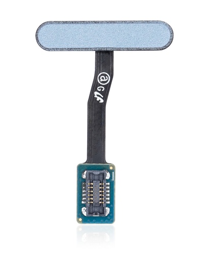 [107082026082] Lecteur d'empreintes digitales avec nappe bouton power compatible Samsung S10E - Prism Blue