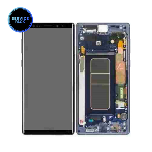 [GH97-22269B] Bloc écran pour SAMSUNG Note 9 N960F - SERVICE PACK - Bleu