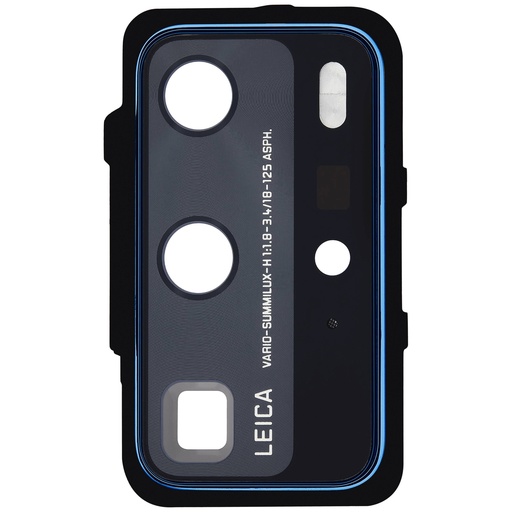 [107085008976] Lentille caméra arrière avec support compatible Huawei P40 Pro - Deep Sea Blue