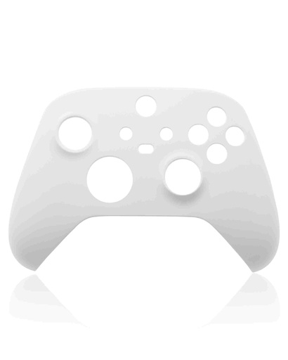 [109082005088] Plaque frontale pour manette compatible Xbox Série S - Blanc
