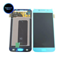 Bloc écran pour SAMSUNG S6 - G920F - SERVICE PACK - Bleu