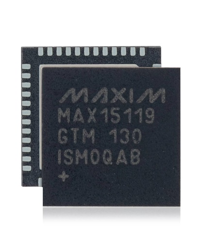 [107082069847] Contrôleur IC PWM 3-phase compatible MacBook Pro - MAXIM: MAX15119GTM - MAX15119: QFN-48 Pin