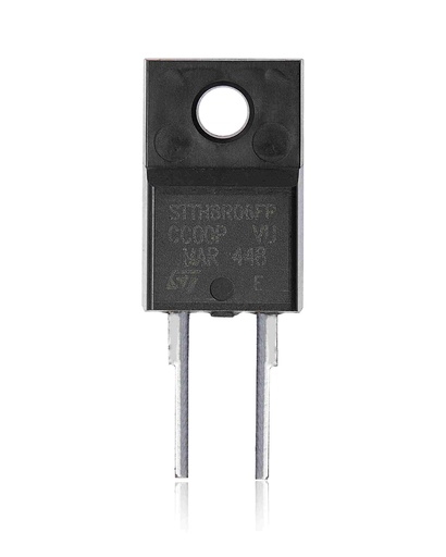 [109082006072] Transistor d'alimentation compatible PlayStation 4 - STTH8R06FP ADP-240CR