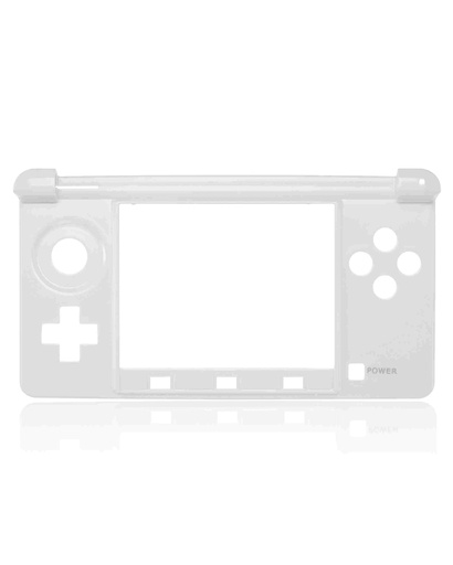 [107082124812] Châssis central compatible Nintendo 3DS - Blanc