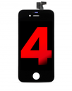 Bloc écran LCD compatible iPhone 4 - Aftermarket plus - Noir