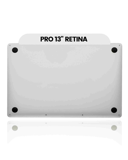 [107082067603] Coque - châssis inférieur - compatible MacBook Pro 13" Retina - A1708 Fin 2016 Milieu 2017 - Argent