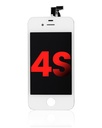 Bloc écran LCD compatible pour iPhone 4S - Aftermarket plus - Blanc