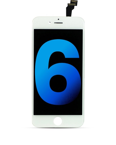 [202222010050101] Bloc écran compatible pour iPhone 6  - AM - Blanc