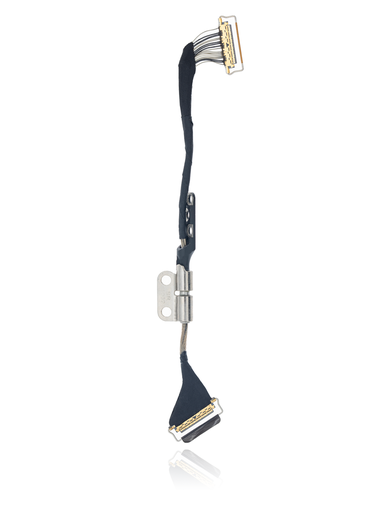 [107082068312] Câble d'affichage LVDS + charnière gauche compatible MacBook Air 11" - A1370 fin 2010 milieu 2011