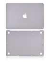 Habillage 2 en 1 - haut et bas compatible MacBook Pro 15" sans Touch Bar - A1707 fin 2016 milieu 2017 - Space Gray