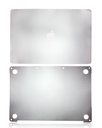 Habillage 2 en 1 - haut et bas compatible MacBook Pro 13" - A1989 fin 2018 début 2019 - A2159 milieu 2019 - Space Gray