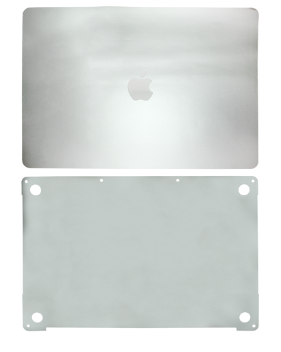 [107082068366] Habillage 2 en 1 - haut et bas compatible MacBook Pro 15" Touch Bar - A1990 fin 2018 début 2019 - Argent