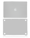 Habillage 2 en 1 - haut et bas compatible MacBookPro 13" - A2251 milieu 2020 - Argent