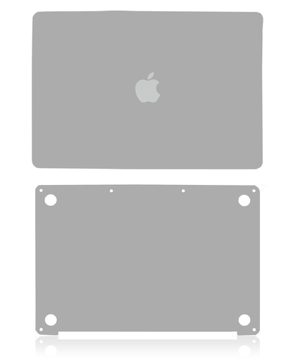 [107082068377] Habillage 2 en 1 - haut et bas compatible MacBook Pro 13" - A2289 milieu 2020 - Space Gray