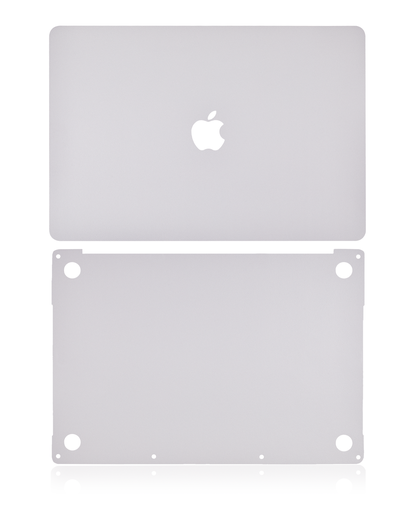[107070121364] Habillage 2 en 1 - haut et bas compatible MacBook Pro 13" sans Touch Bar - A1706 fin 2016 milieu 2017 - Argent