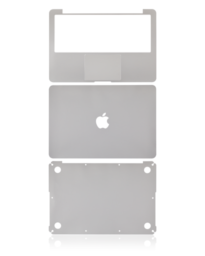 [107070121369] Habillage 4 en 1 - haut, bas, clavier et repose-main compatible MacBook Pro 13" Retina - A1708 fin 2016 - Space Gray