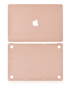 Habillage 2 en 1 - haut et bas compatible MacBook Air 13" Retina - A1932 fin 2018 début 2019 - Rose Gold