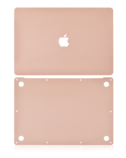 [107070121340] Habillage 2 en 1 - haut et bas compatible MacBook Air 13" Retina - A1932 fin 2018 début 2019 - Rose Gold
