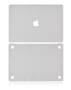Habillage 2 en 1 - haut et bas compatible MacBook Air 13" Retina - A1932 fin 2018 début 2019 - Argent