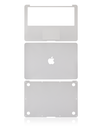 Habillage 4 en 1 - haut, bas, clavier et repose-main compatible Macbook Air 13" - A1466 2012 au milieu 2017