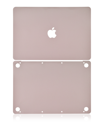 [107070121358] Habillage 2 en 1 - haut et bas compatible MacBook Retina 12" - A1534 début 2015 début 2016 milieu 2017 - Rose Gold