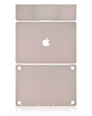 Habillage 4 en 1 - haut, bas, clavier et repose-main compatible MacBook Retina 12" - A1534 début 2015 début 2016 milieu 2017 - Rose Gold