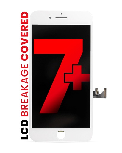 [107082004808] Bloc écran LCD compatible pour iPhone 7 Plus - XO7 -  Incell - Blanc