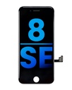 Bloc écran compatible pour iPhone 8 / SE (2020)  - AM - Noir