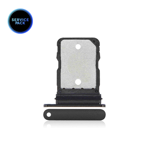 [107082080976] Tiroir SIM pour Google Pixel 6 - SERVICE PACK - Stormy Black