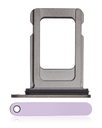 Tiroir SIM compatible iPhone 14 Pro - 14 Pro Max - Deep Purple