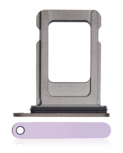 [107082128756] Tiroir SIM compatible iPhone 14 Pro - 14 Pro Max - Deep Purple