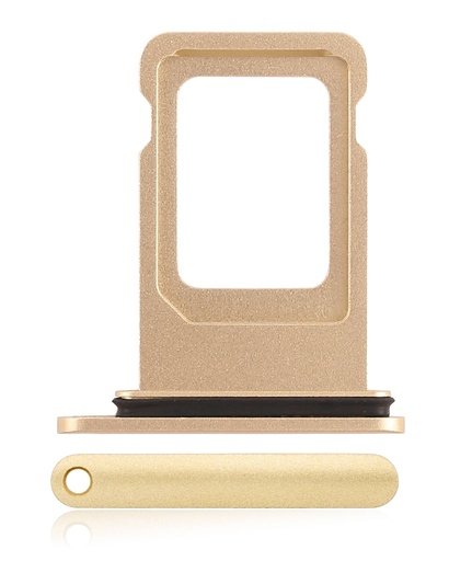 [107082110682] Tiroir SIM double compatible iPhone XR - Jaune