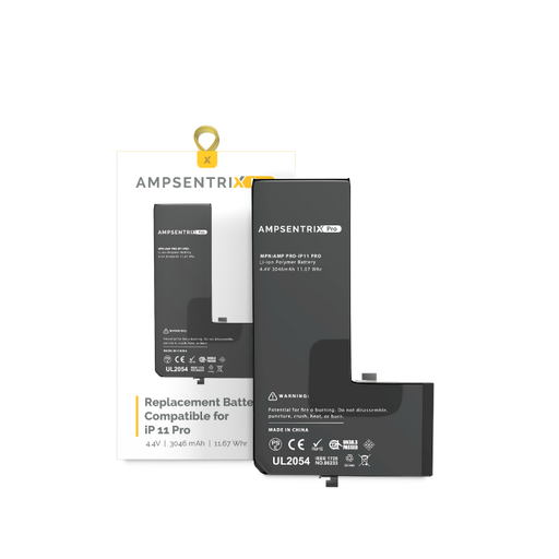 [107082069318] Batterie compatible iPhone 11 Pro - Ampsentrix Pro