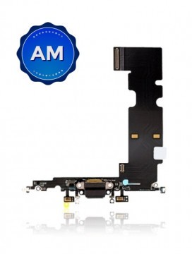 [107082001843] Connecteur de charge pour iPhone 8 Plus - AM - Gris sidéral