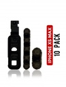 Grille anti-poussière micro et haut parleur pour iPhone XS Max - Pack de 10 - Or
