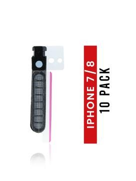 [107082001541] Grille anti-poussière micro et haut parleur Pour iphone 7 / 8 - sachet de 10