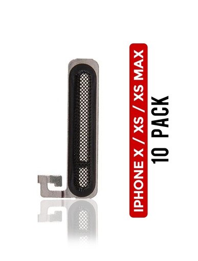 [107082002299] Grille anti-poussière pour iPhone X / XS / XS Max - sachet de 10