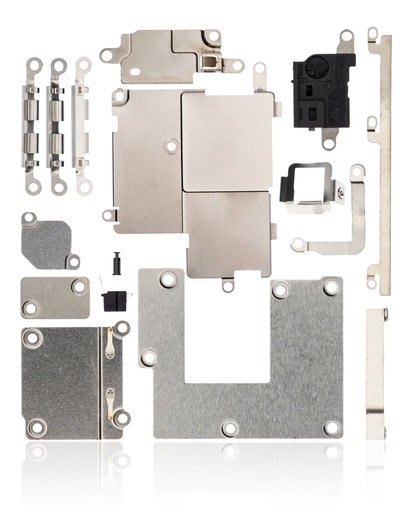 [107082001664] Kit complet de petit support en metal compatible pour iPhone 11 pro Max