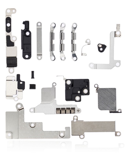 [107082001656] Kit complet de petit support en métal compatible pour iPhone 8