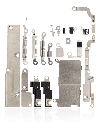 [107082001660] Kit complet de petit support en métal compatible pour iPhone XS Max
