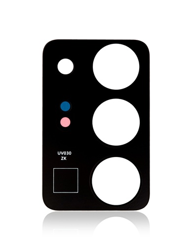 [107082083638] Lentille caméra arrière (verre seul) pour SAMSUNG Note 20 Ultra - Noir