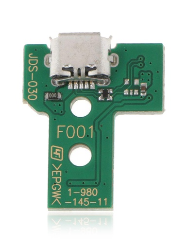 [109082006005] PCB USB pour manette PS4 - V3 (JDS-030) - Nappe 12pin fournie