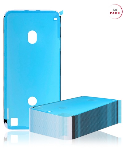 [107082072844] Pack de 50 joints d'étanchéité LCD pour iPhone 7 - Blanc