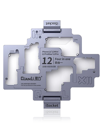 [107085005748] Plateforme ISOCKET QIANLI iPhone 12 / 12 Pro / 12 Pro max / 12 Mini (4 en 1)