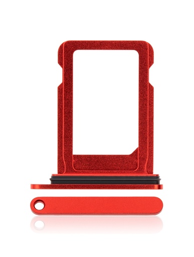 [107082082854] Tiroir SIM pour iPhone 12 Mini - Rouge