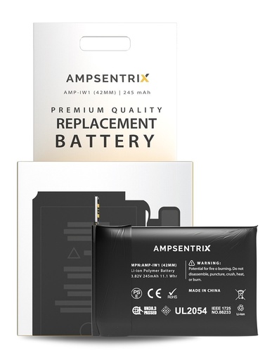[107082007080] Batterie compatible pour APPLE Watch Serie 2 - 42mm